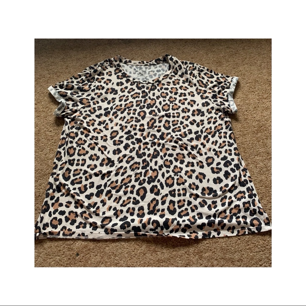 Everyday cheetah print t-shirt